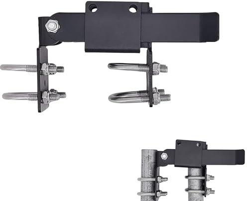 Pestillos de puerta para puertas metálicas, pestillo de puerta reforzado, bricolaje y jardín para uso en granja residencial comercial industrial