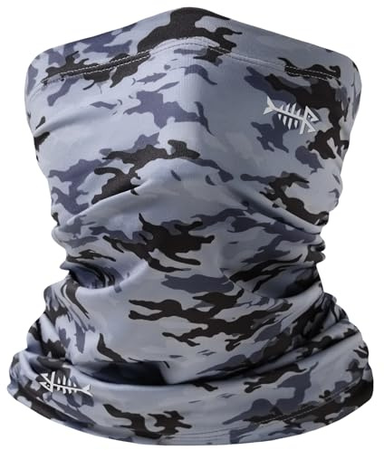 Bassdash multifunktionell huvudbonad halsvärmare pannband bandana halsduk ansiktsmask UPF 50+ UV-skydd multifunktionell magisk halsduk elastiskt pannband damask balaklava för ridning motorcykelåkning
