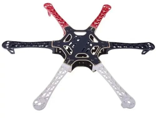 Hexakopterram F550 med 6 Hexa ram PCB-arm för delar kompatibla med multirotordrönare(inte landningsväxlar)