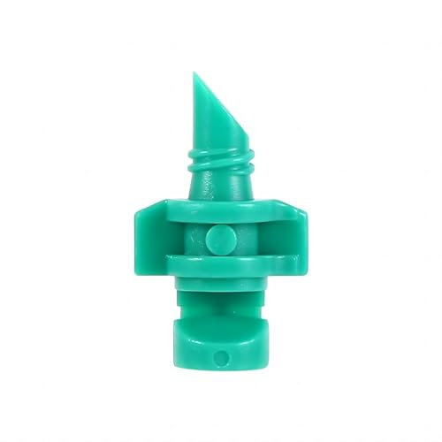 VIFERR Mini Düsen 50 Stück 180 Grad Mini Gartenbewässerung Sprühdüse Micro Spritzer Tropfer Sprinkler Bewässerungssystem Obstgarten Landwirtschaft (180 Grad)