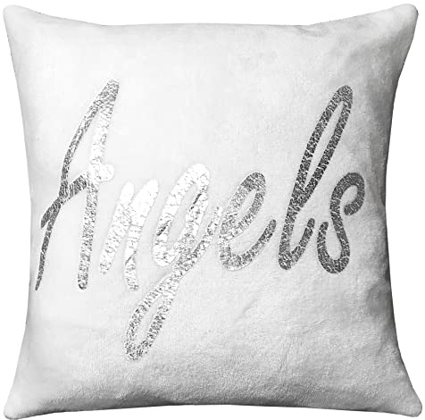 Olivia Rocco Angel Wings Teddy Duvet Cover Set Soft Thermal Quilt Sets Warm Cosy Snug Bedding, Cushion White