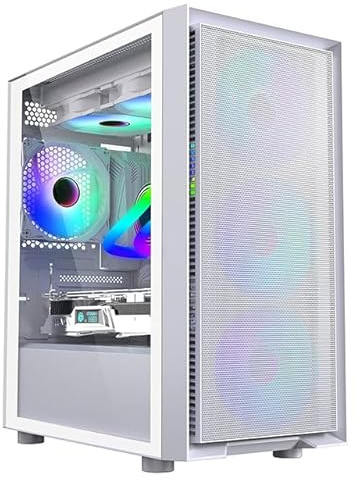 Veno Scorp Gaming PC AMD Ryzen 5 5500 Nvidia RTX 4060 8GB Graphics Card - 16GB 3200MHz Ram - 1TB SSD - 800W PSU - Windows 11 - WiFi - LUNA RGB