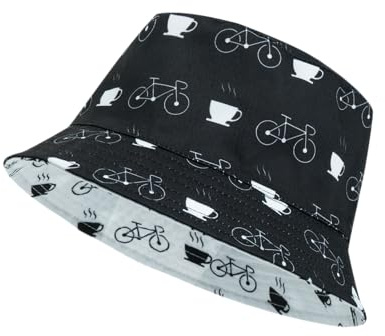 Lunukopi Fiskehattar Bucket Hat Unisex solhattar för buckethatt vikbar fiskarhatt