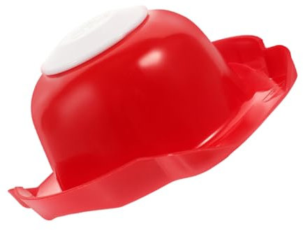 GOOHOCHY Supporto Di Sicurezza Per Affettatrice Verdure Protezione Mani Taglio Rapido e Riutilizzabile Holder Professionale Per Mandolino e Cipolla Antiscivolo Resistente e Leggero Rosso