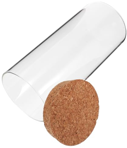 Kisangel Terrarium Verre avec Couvercle pour Micro-Paysage Terrarium Vide pour Plantes DIY Bouteille Décorative pour Intérieur