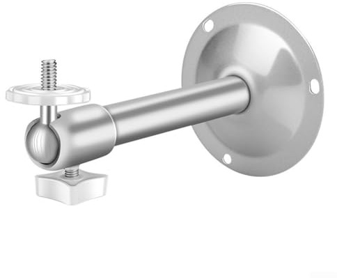 Springwillfly Soporte de pared de la cámara del acero inoxidable con la articulación giratoria de 360 grados para la cobertura consistente de la supervisión