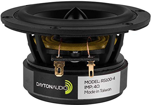 Dayton Audio RS100-4 4 Reference Full-Range Driver 4 Ohm