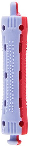 Efalock Professional Kaltwellwickler kurz, 11 mm, rot-blau, 1er Pack, (1x 12 Stück)