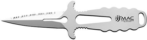 MAC COLTELLERIE Coltello Sub apnea 9 in Acciaio Inossidabile Made in Italy