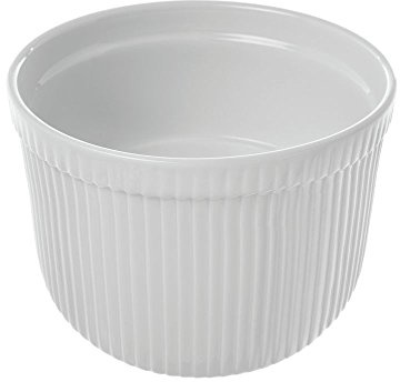 BIA Cordon Bleu White Porcelain 16 ounce Souffle Dish