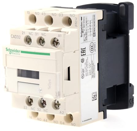 Schneider Electric, TeSys D control relay - 3 NO + 2 NC - <= 690 V - 240 V AC standard coil, CAD32U7