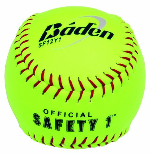 Baden Safety Softball - High Visibility Yellow, 12