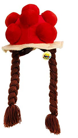 Unbekannt Schwarzwald Bollenhut Hut Black Forest Hat wie Tier Mütze Plüsch