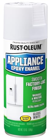 Rust-Oleum 7881830 Specialty Appliance Epoxy Spray Paint, 12 oz, White