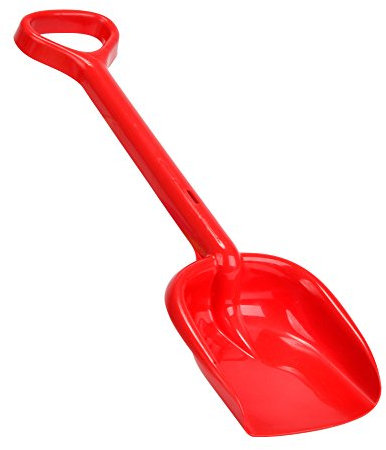 Simba 107124116 - Kunststoff Schaufel, 56cm, erhältlich in 4 Farben, es Wird nur EIN Artikel geliefert, Sandspielzeug, Sandschaufel, Sandkasten, ab 10 Monate