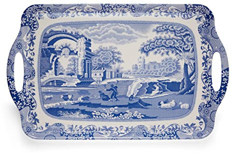 Portmeirion Home & Gifts Grand plateau italien bleu 48 x 29,5 cm 2019518337