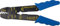 SW-Stahl 42501L Kabelschuhklemmzange unisolierte Verbinder 1,5/2,5/6 mm I Kabel Abisolierzange 0,75-6 mm I Schrauben Schneider M2,6-M5 I Crimpzange unisolierte Kabelschuhe I Crimpzange Kabelschuhe