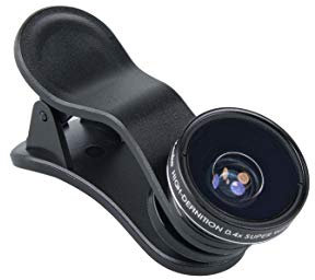 Kenko Real Pro Clip Super Wide Angle Lens Converter for Mobile Device - Black