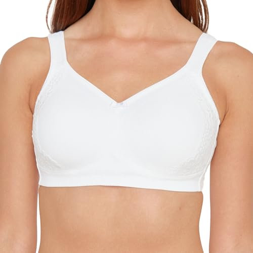 Susa Damen Bügel gemoldet London Minimizer BH, weiß, 90D
