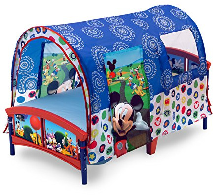 Delta Children Toddler Tent Bed, Disney Mickey Mouse