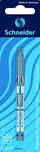 Schneider Express 75 Schreibgeräte Kugelschreiber dokumentenecht M blau Doppelblister