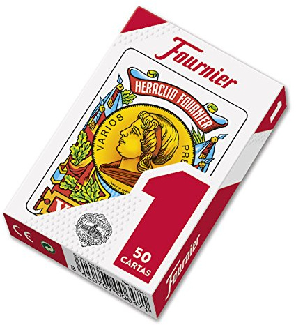 FOURNIER – Carte da f20991 Española nº 1, 50 carte, assortimento: colori assortiti