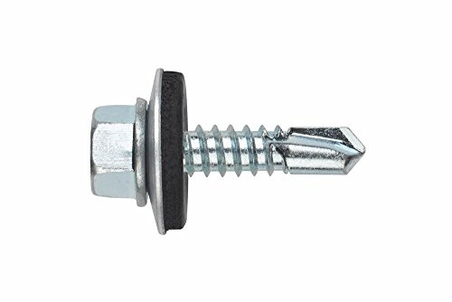 Index Fixing Systems din-7504-k + arvul – Pack de 1000 vis pour gabarit de tête hexagonale avec rondelle imprimée (recouvrement zingué), ABE165532