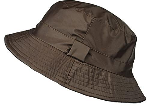 TOUTACOO, Sombrero, Gorro para la Lluvia en Nailon, Bronce Talla L