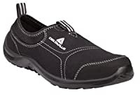 Delta Plus MIAMI - Slip On Safety Trainers - Black - Size 5