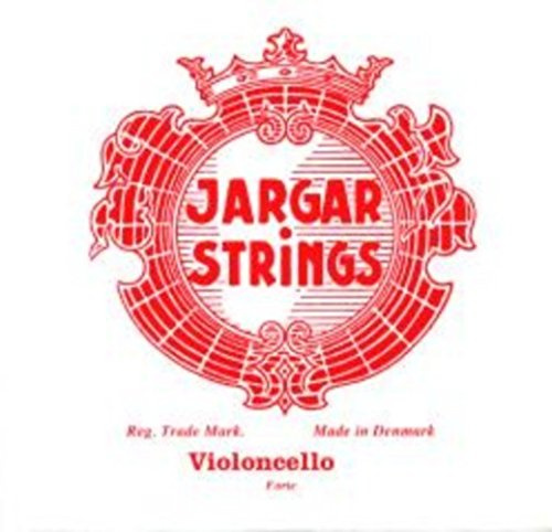CUERDA VIOLONCELLO – Jargar (Roja) (Cromo) 1?Fuerte Cello 4/4 (La) A (Una Unidad)