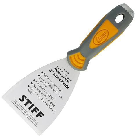 Clauss 18810 - Espátula de juntas (rígida y antiadherente de titanio de 7.62 cm / 3 pulgadas)