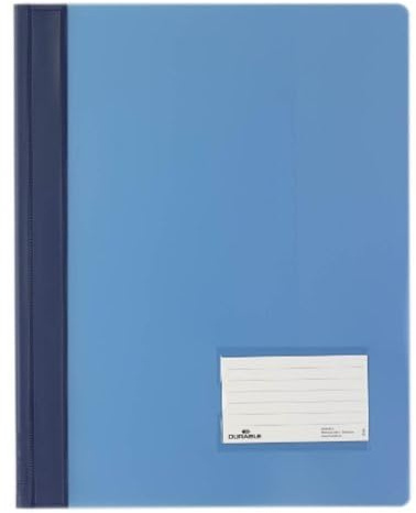 Durable Duralux Schnellhefter A4, Überbreit, 25 Stück, blau, 268006