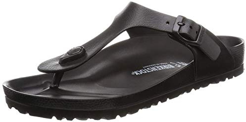 BIRKENSTOCK Unisex-Erwachsene Gizeh Zehentrenner, 42 EU, Schwarz Black