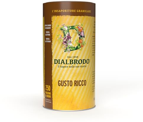 Dialbrodo Gusto Ricco 1 kg – granulare vegetale senza glutine e carne