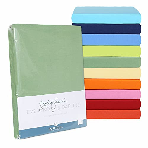 Formesse Bella Gracia Jersey-Spannbetttuch, 0526 Lavendel, 90x190-100x220 cm