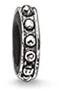 Thomas Sabo Unisex Stopper für Kette Armband Karma Beads 925 Sterling Silber KS0006-585-12
