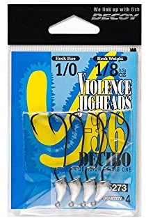TETES PLOMBEES VJ-36 2 1-8oz 3.5 GR - DECOY