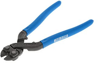 GEDORE Cortapernos de una sola mano, Para alambre duro de hasta 5,5 mm, Poca fuerza necesaria, Mango antideslizante, Pequeño, 8340 Z-200 TL