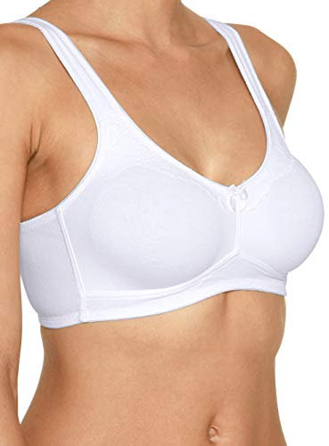 Naturana Women's Soft Cup Moulded Bra, 5227 White