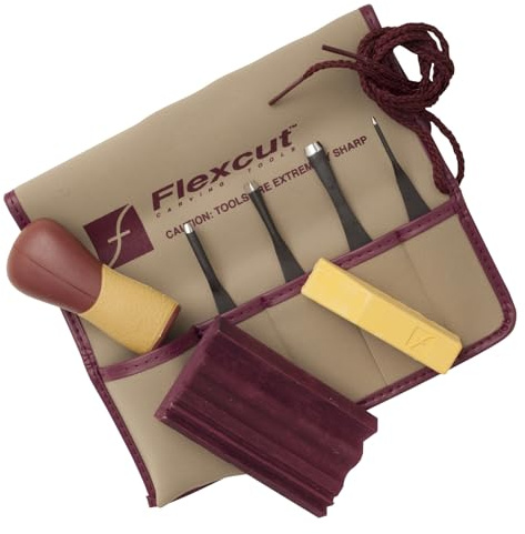 FLEXCUT SK130 FLEXSK130 5 Piece Printmaking Set