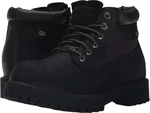 Skechers Sergeants Verdict, Botas Hombre, Black 1, 43 EU