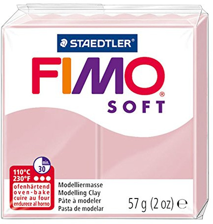 Staedtler 8020-21 – Fimo Soft normalblock, modelleringsmassa, 57 g, blom