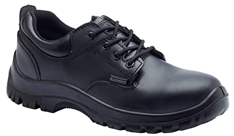 Blackrock Ultimate Safety Shoes, Steel Toe Cap, Water Resistant, Men, Womens, Lightweight, Work, Workwear, Uniform Footwear, Black, Wide Fit, Slip Resistant, Non Slip - Size 8