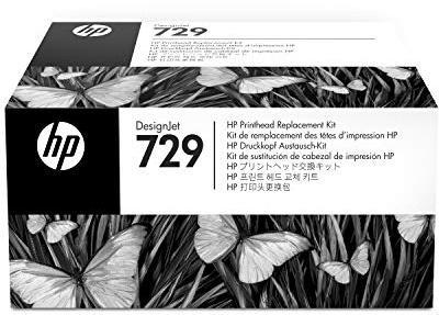 HP 729 DesignJet Printhead Replacement Kit (F9J81A) for DesignJet T830 MFP & T730 Large Format Plotter Printers , Black