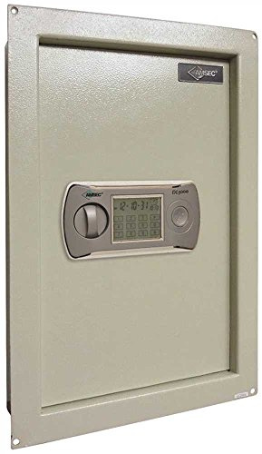 AMSEC WEST2114 Amsec Wall Safe with Electronic Lcd Touch Screen Lock, Plastic, 20.25 x 14.25 x 15.25