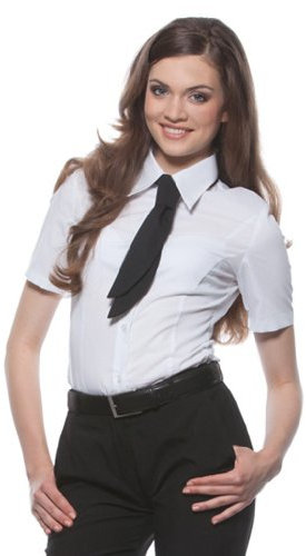 Karlowsky - Modische Kurzkrawatte / Serviceschleife für Bar + Bistro + Gastronomie + Kellner, Unisex, Erwachsene, Anthracite, One Size