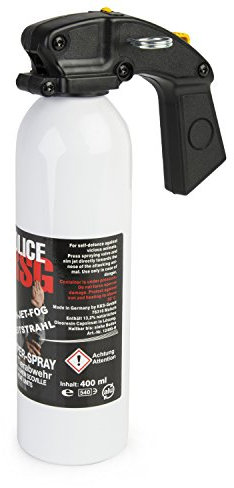 Oramics Police RSG 400ml Pfefferspray High-Jet-Fog Breitstrahl 13.2% ölige Lösung