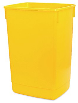Addis 510901 Fliptop Bin Base, 60 Litre, Yellow
