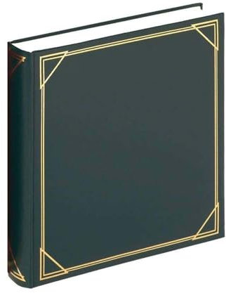 walther design Fotoalbum grün 30 x 30 cm Kunstleder mit Prägung, Standard Album MX-200-A