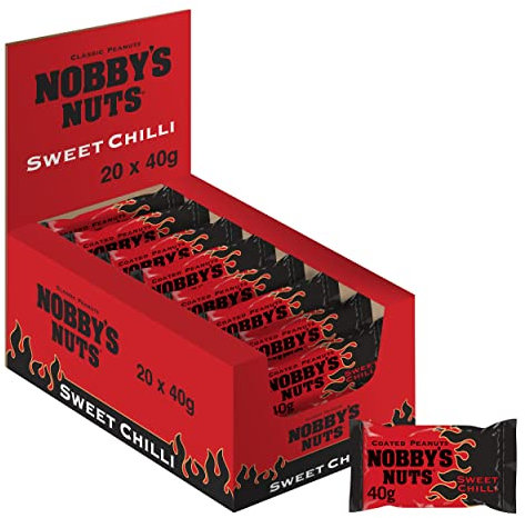 Nobby's Nuts Sweet Chilli, 40 g (Pack of 20)